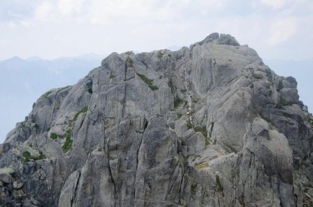 Cresta del Frate le impressionanti scale di granito