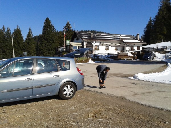 Baita al Verle
and parking