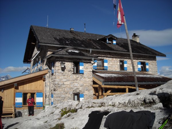 Rifugio Tuckett
and Rifugio Sella