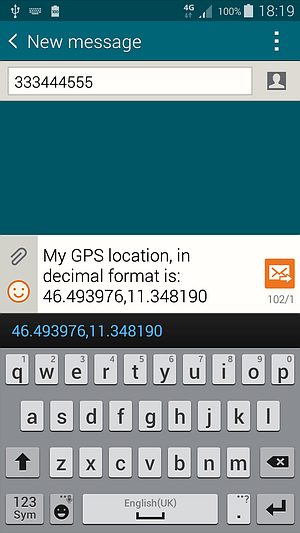 Emergency SMS 