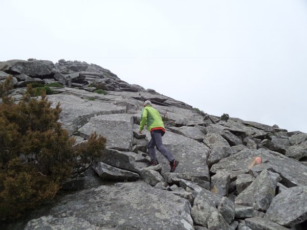 Towards Monte Capanne
