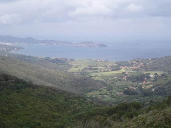 Panorama
towards Portoferraio