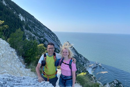 Passo della Croce o del Lupo
vista sulle Due Sorelle