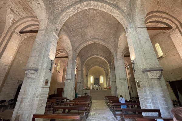 Abbazia di Sant'Elena
l'interno