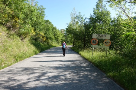 Entrando a Cerqueto
