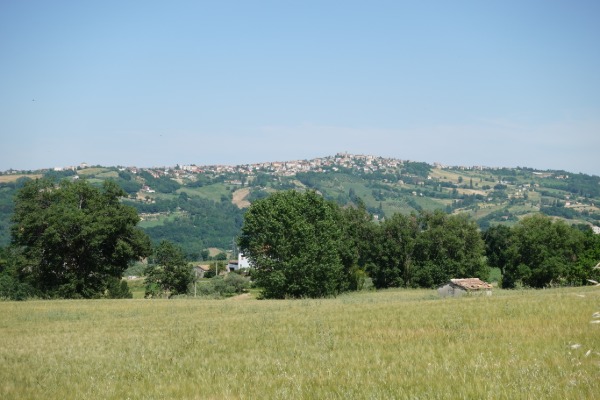 Panorama
verso Cupramontana