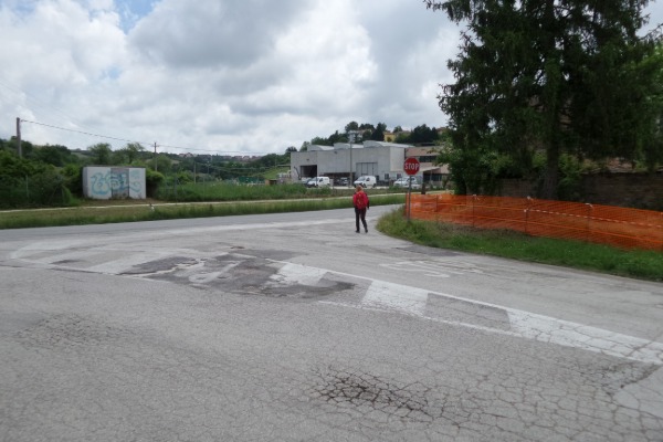 Crossroads, right
