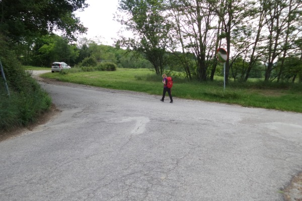 Crossroads, left
