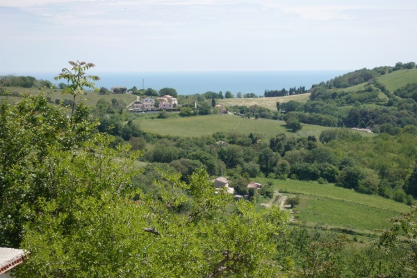 Panorama verso il mare
da Massignano