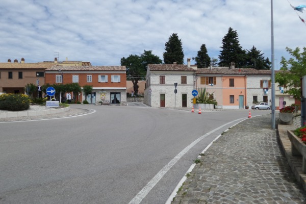 Roundabout, right
