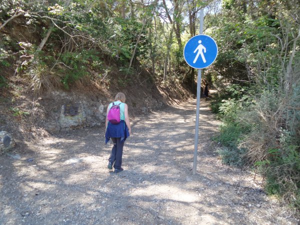 Start of promenade
