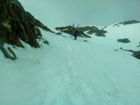 verso il passo dei Camosci