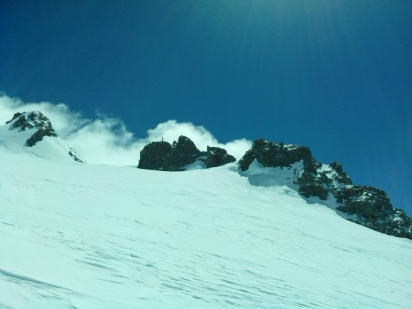 Balmenhorn con il Cristo (destra) e Corno Nero (sin)