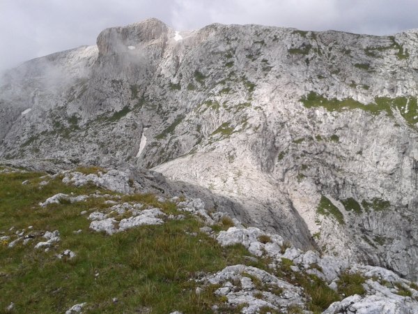 Highest summit
of the ridge