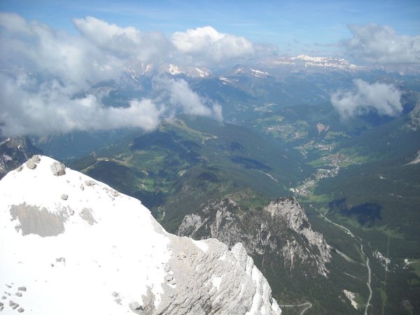 Panorama from the ridge
