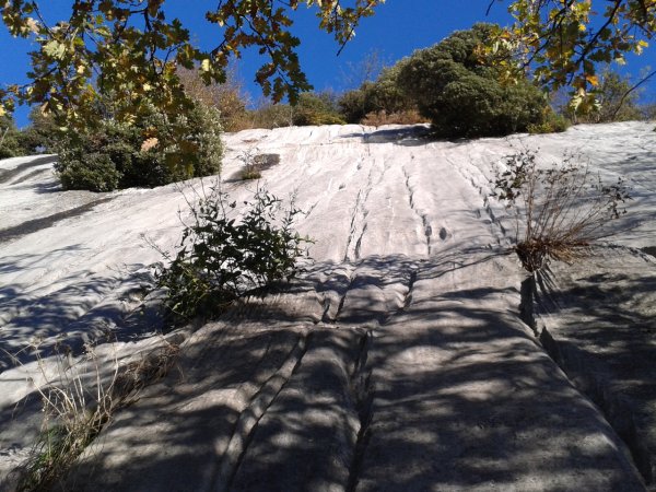 Climbing wall
