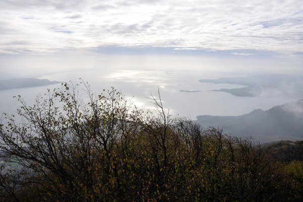 Monte Pizzoccolo - Vista sul Lago di Garda