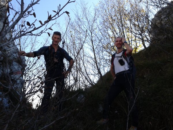 Clevis
and start of the ridge