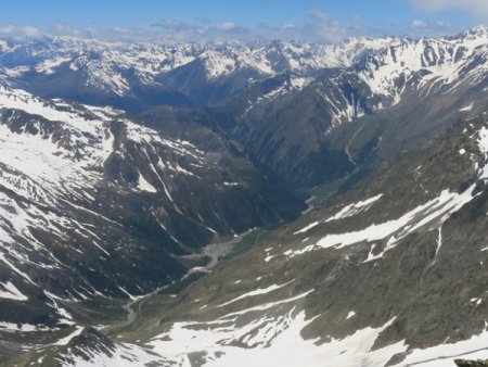 Val di Fosse dalla cima sud