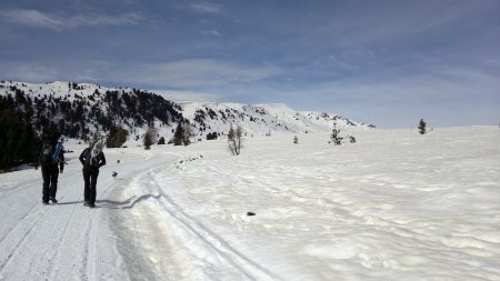 un altopiano di neve