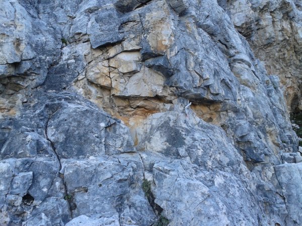 Starting point
of climbing route