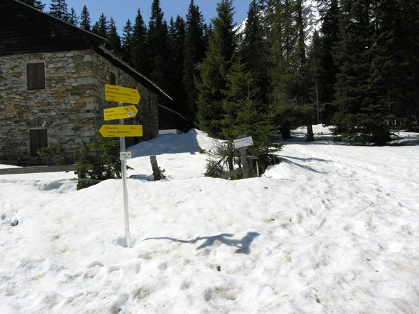 Third fork
go left