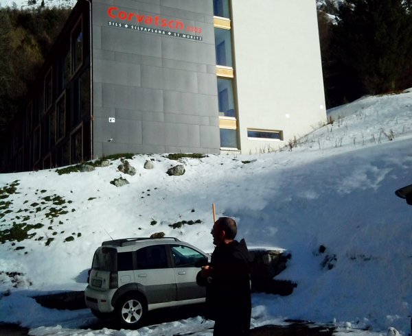 Parking
at Corvatsch