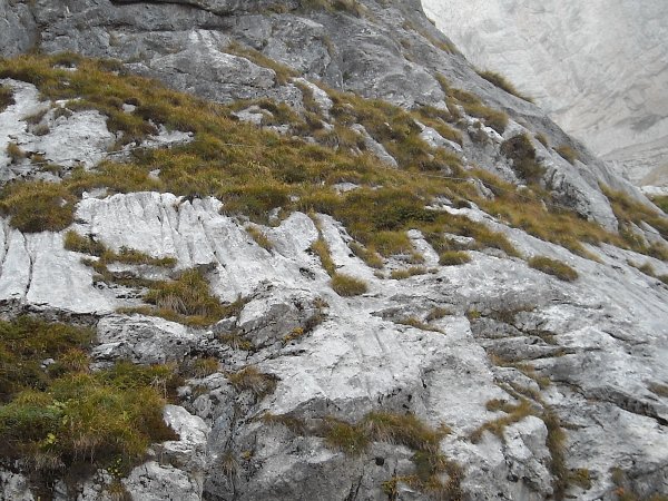 Passagge
near the base of Dos di Dalum, under a cable