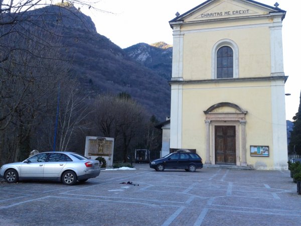 Parking
and church