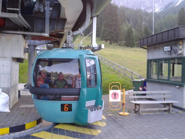 Colverde cableway
lower station