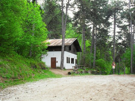 l'ex rifugio Calisio