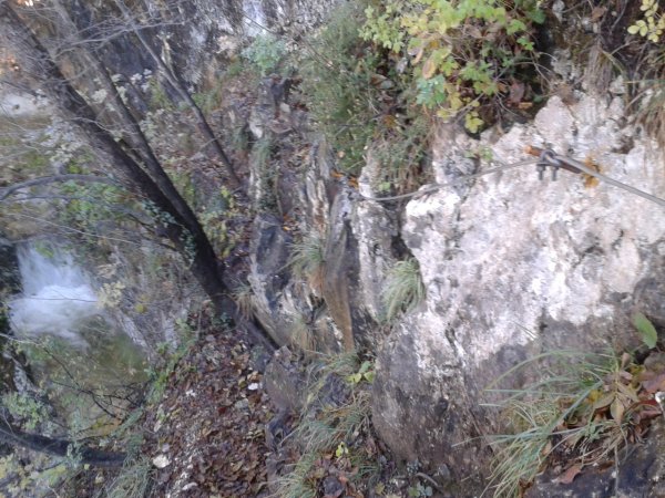 Start of ferrata
