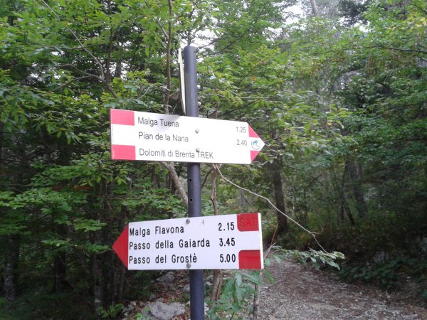 Fork
to Malga Tuenna