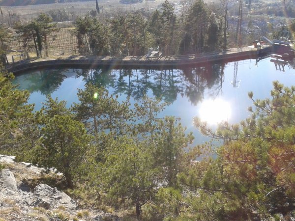 View
on body of water