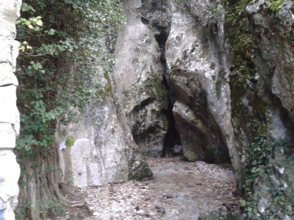 Start of ferrata
