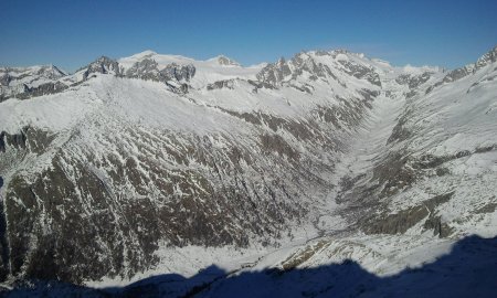 Val di Fumo con Adamello, Corno Bianco e Monte Fumo