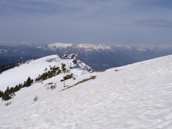 panorama dalla Cima vista verso il Piz di Levico