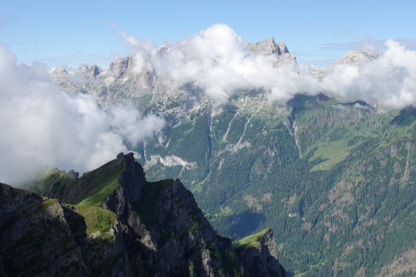 Panorama da Cima Pape

