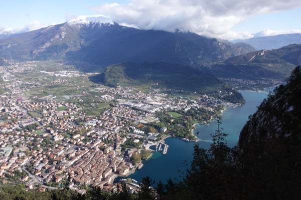 Panorama su Riva del Garda
