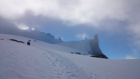 Ghiacciaio poco prima della 