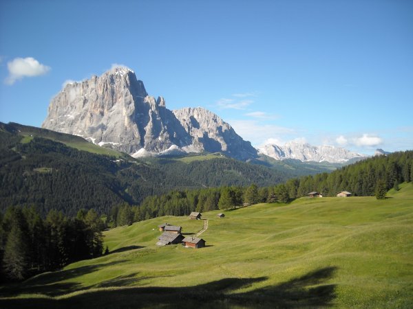 Panoramaverso Langkofel / Sassolungo