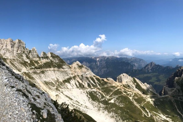Dalla cresta
