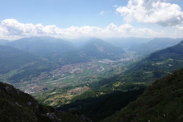 Vista sulla Val d'Adige
Vista sulla Val d'Adige