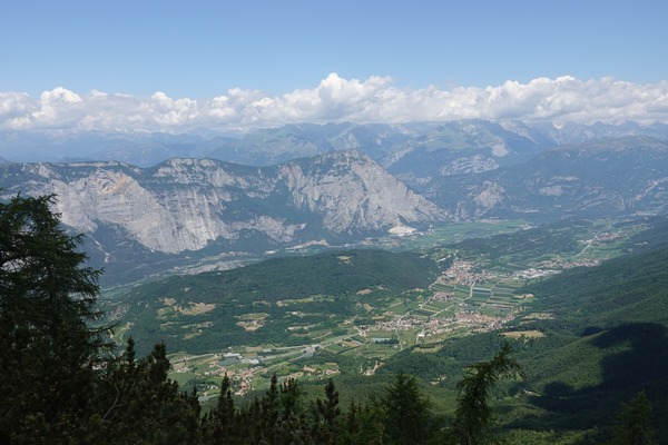 Vista sulla Valle dei Laghi
Vista sulla Valle dei Laghi