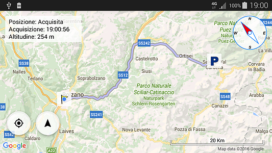 Percorso stradale 