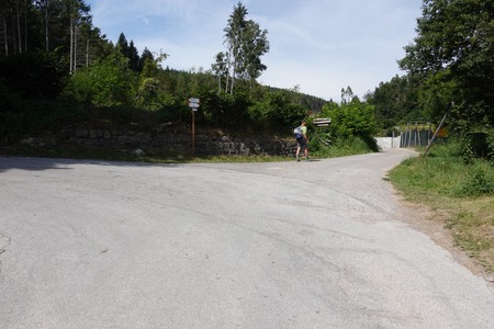 Bivio leggermente destra
Bivio leggermente destra