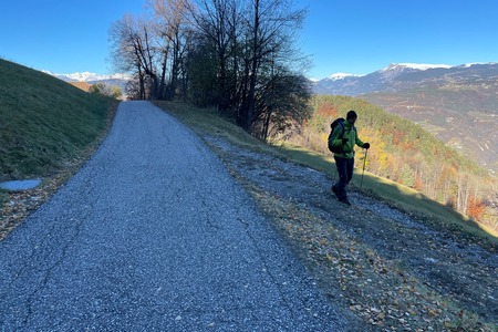 Bivio destra
o dritto per varianti