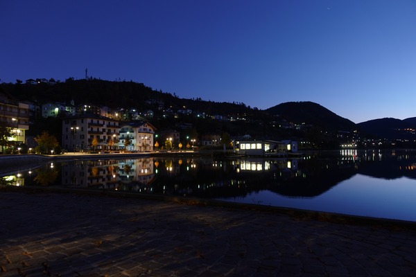 Baselga di Piné
riva del Lago Serraia
punto di partenza