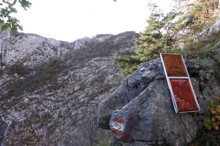 Inizio Ferrata Susatti
