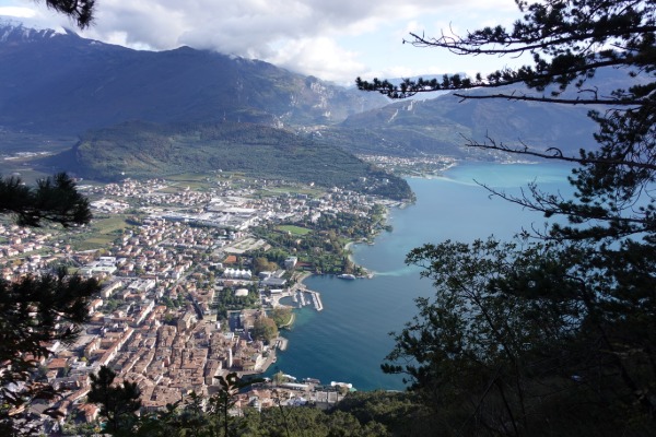 Panorama su Lago di Garda
da Capanna Santa Barbara